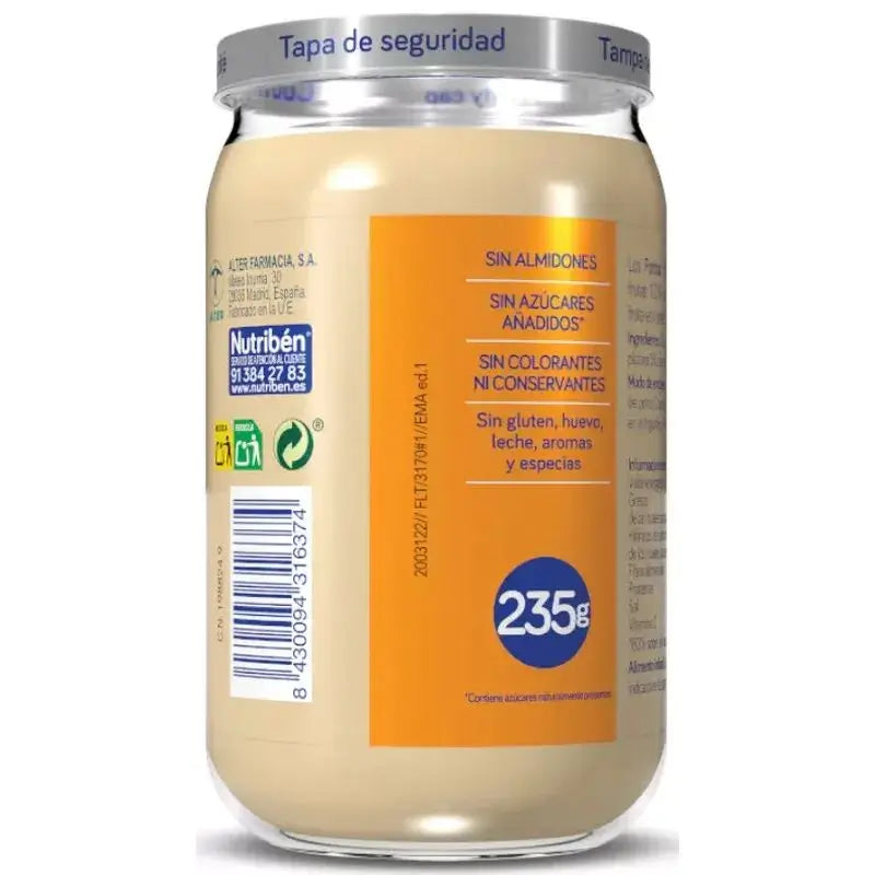 Nutriben Potito Apfel, Orange, Banane & Birne Williams, 6x235g