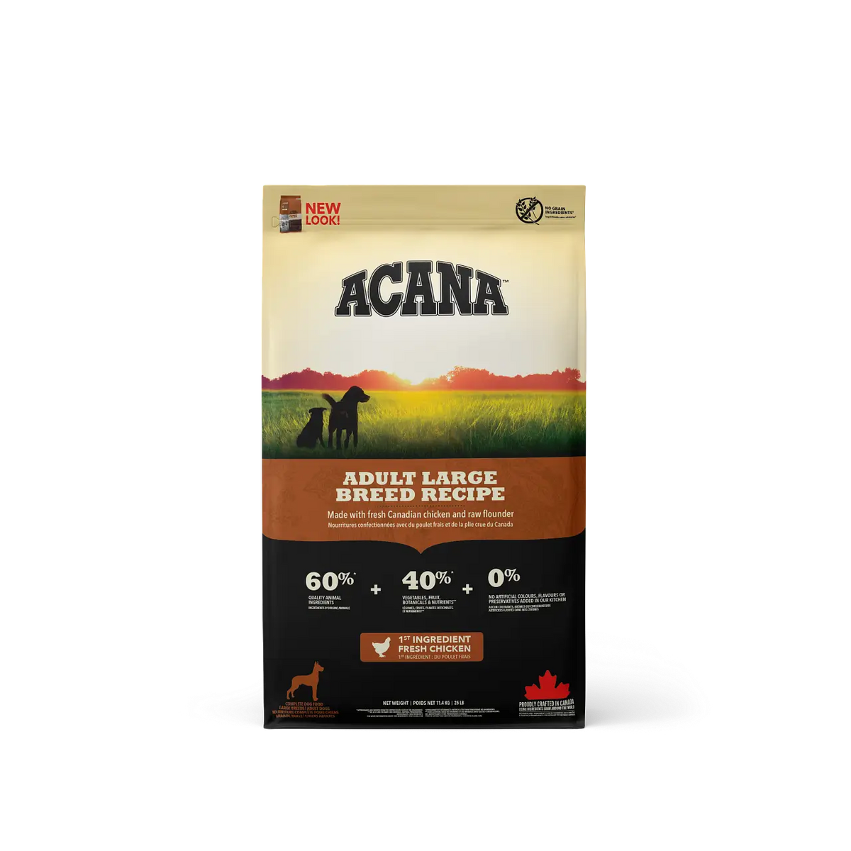 Acana Canine Adult Heritage Large Breed 11,4Kg dog food