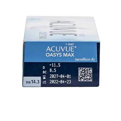 Acuvue 1 Day Oasys Max Tageslinsen, 30 Stück