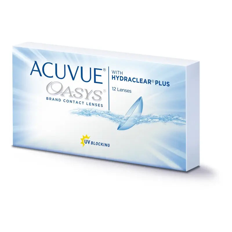 Acuvue Oasys Zweiwöchentliche sphärische Linsen, 12 Stück