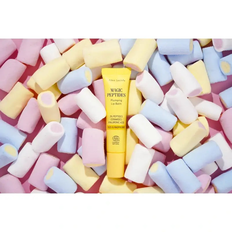 Alma Secret Magic Peptides Lippenbalsam Ecocert Cosmos Natural , 15 ml