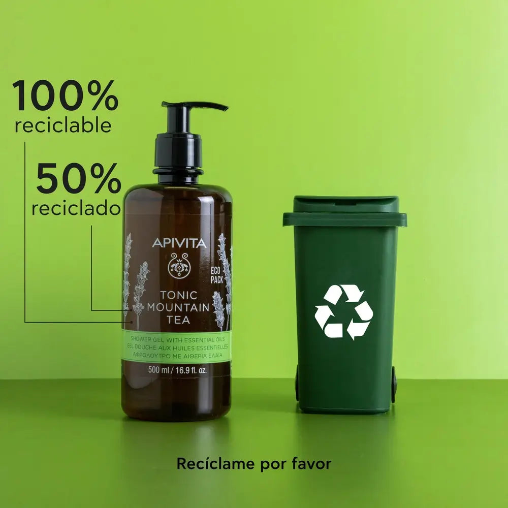 APIVITA Bergtee Tonic Badegel 500 ml