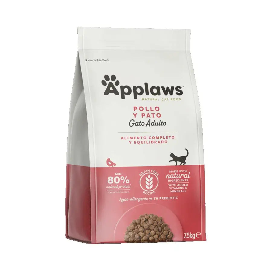 Applaws Katze Trocken Adult Huhn & Ente 7,5Kg