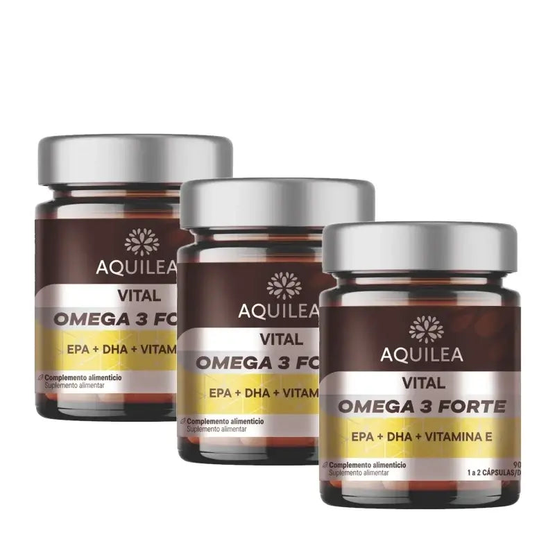Aquilea Vital Omega-3, 90 Kapseln, 3er-Pack