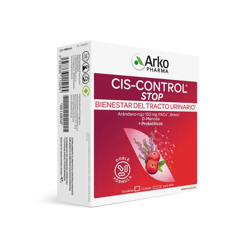 Arkopharma Cis-Control Stop, 15 envelopes