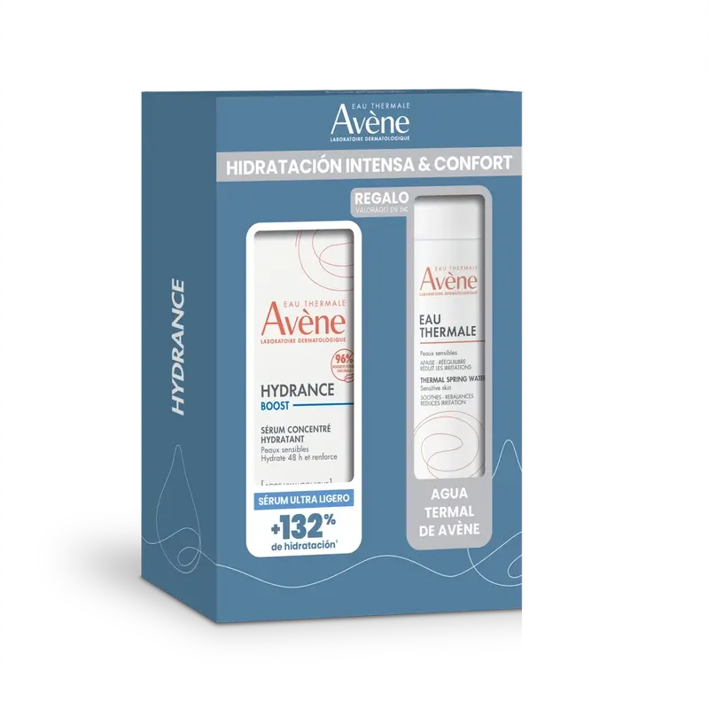 Avène Pack Hydrance Boost Moisturising Serum Concentrate 30 Ml + Free Avène Thermal Spring Water 50 Ml