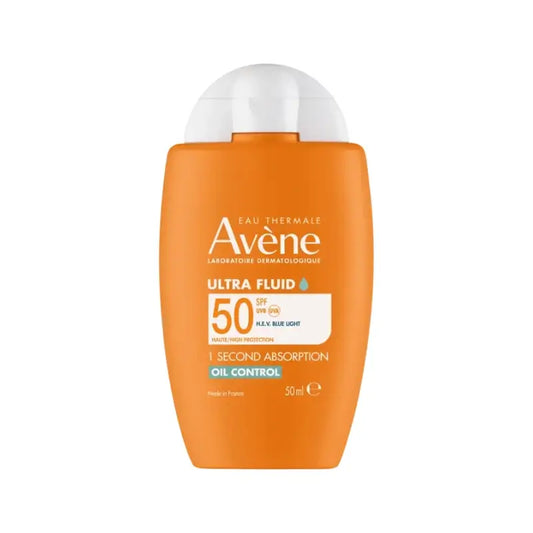 Avène Ultra Fluido Oil Control LSF 50+, für fettige Haut, 50 ml