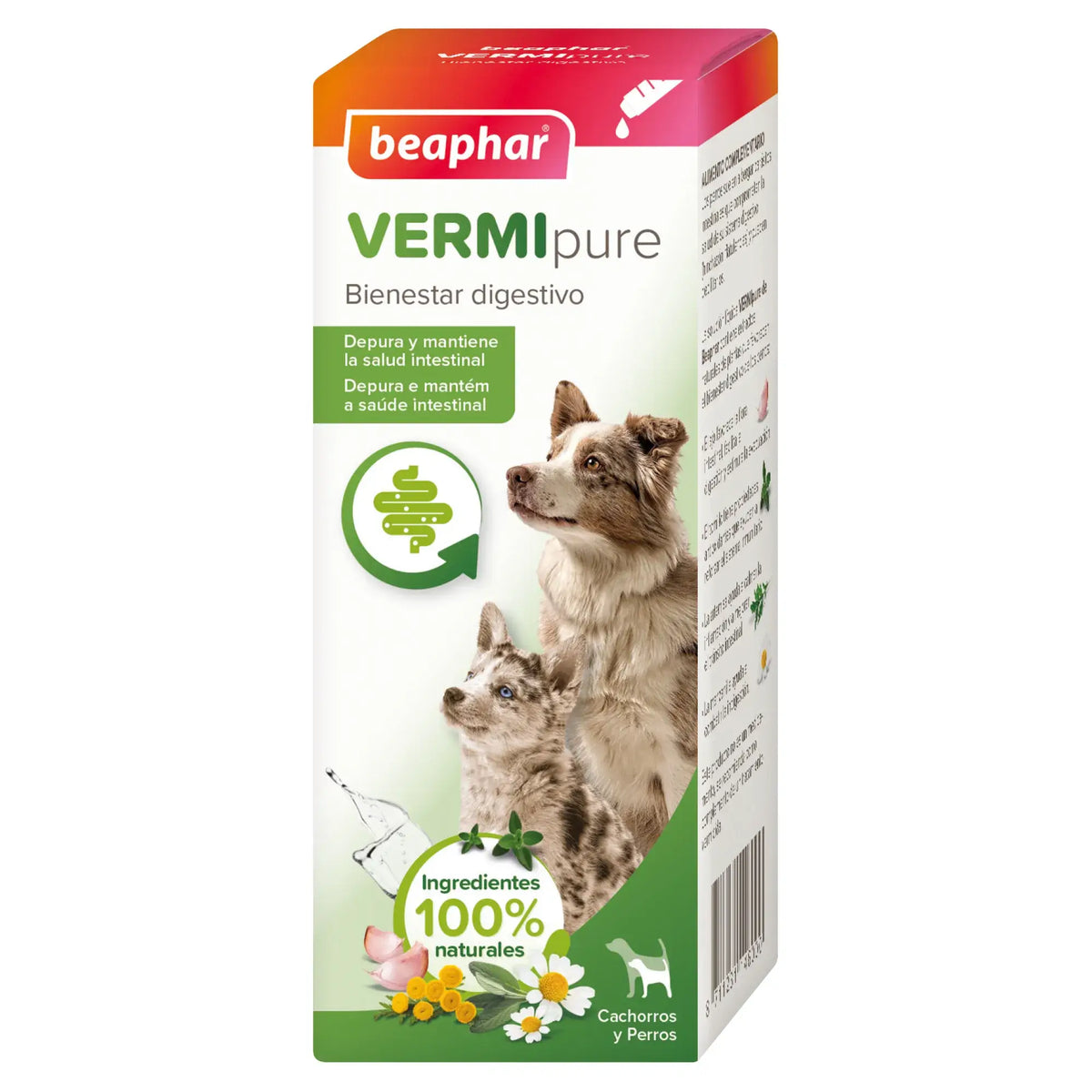 Beaphar Vermipure Flüssige Lösung Natural Dogs, 50 ml