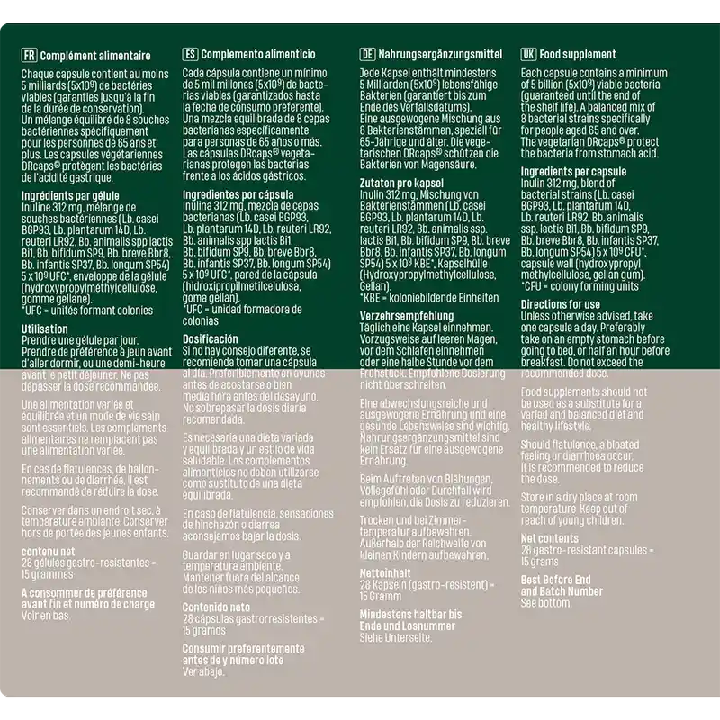 Bonusan Bacteri 8 Senior , 28 Kapseln