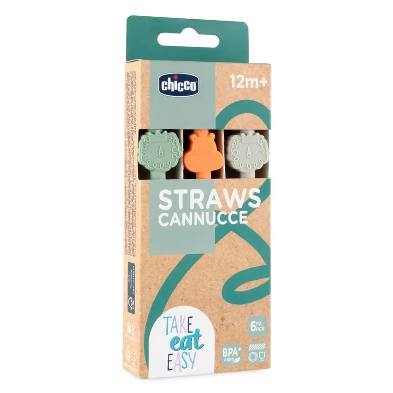 Chicco Take Eat Easy Färbung Strohhalm 12M+