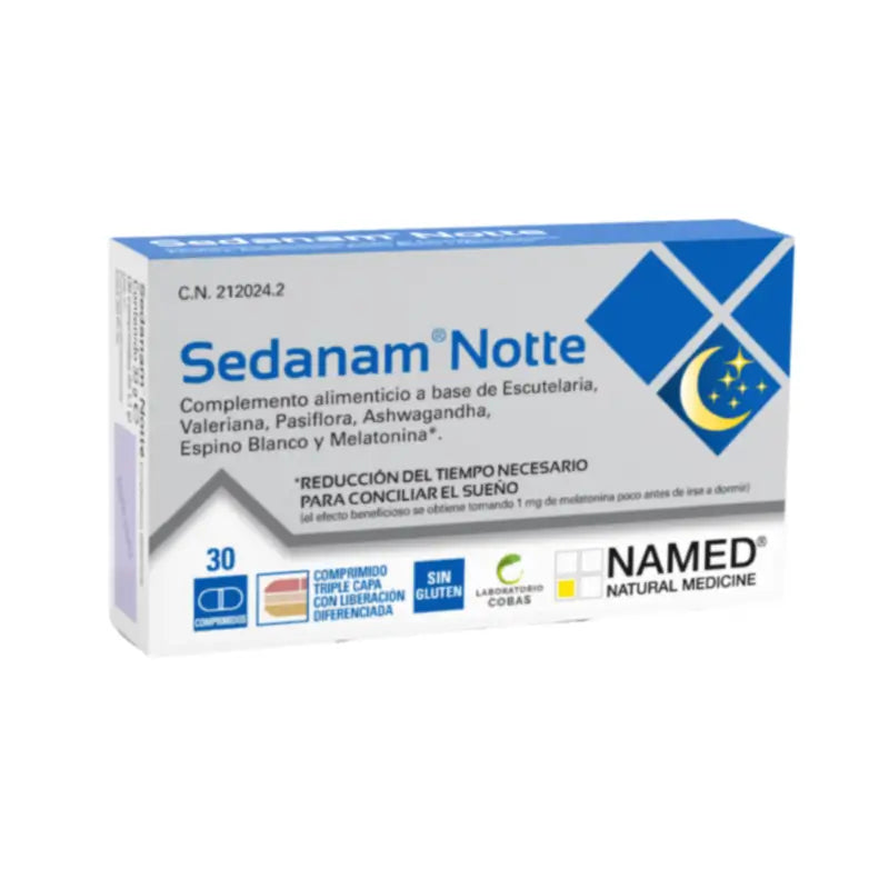 Named Sedanam Notte, 30 Tabletten