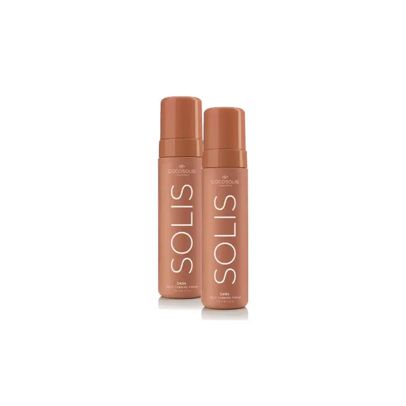 Cocosolis Solis Dark Selbstbräunungsschaum, 2er-Pack à 200 ml