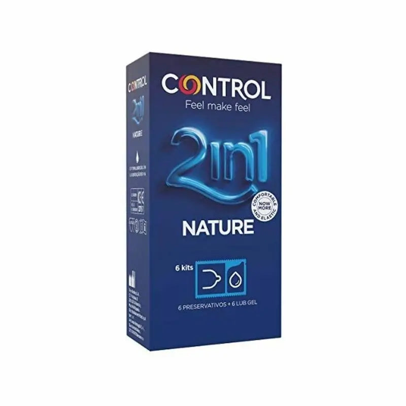 Control 2 In 1 Nature, 6 pieces