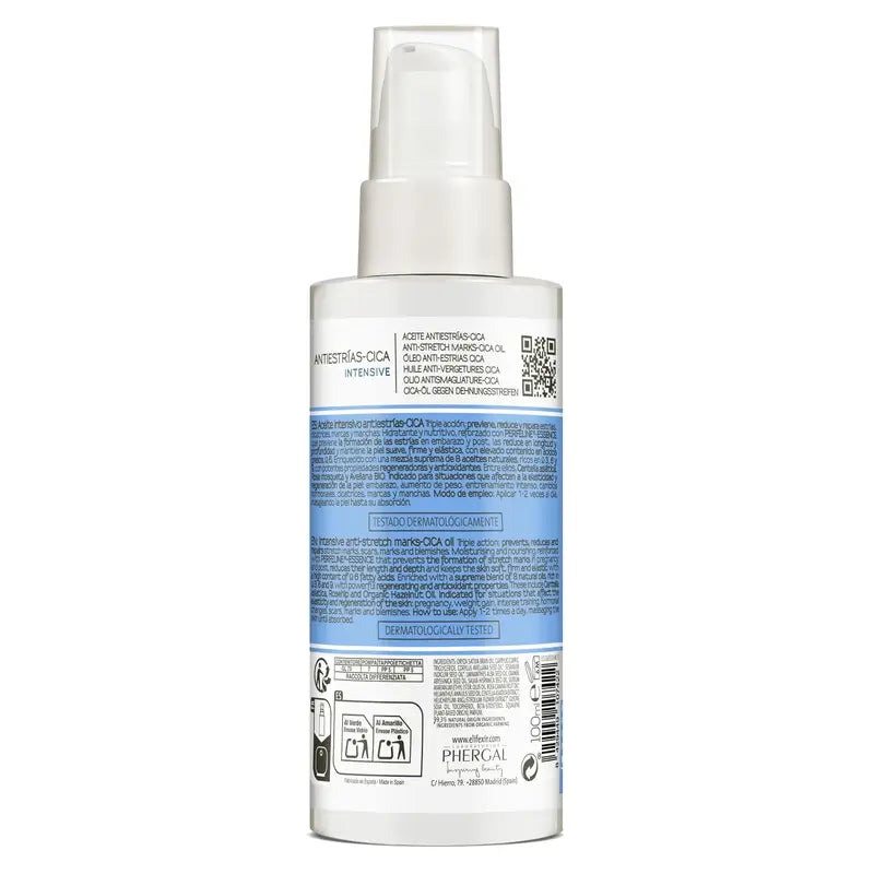 Elifexir Cica Intensiv Anti-Dehnungsstreifen Narbenreduzierer Anti-Dehnungsstreifen Öl, 100 ml