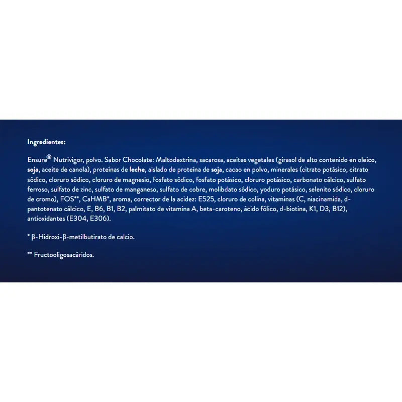 Ensure Nutrivigor Schokoladendosen, Packung 2x850 Gramm