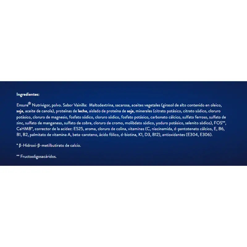 Ensure Nutrivigor Vanille Dosen, Packung 3x850g