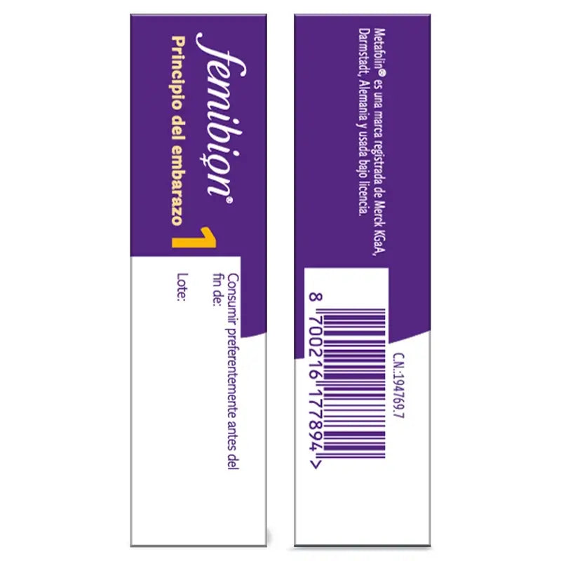 Femibion 1 Erstes Trimester der Schwangerschaft, Wochen 1-12, Folsäure Plus, 2X28 Tabletten