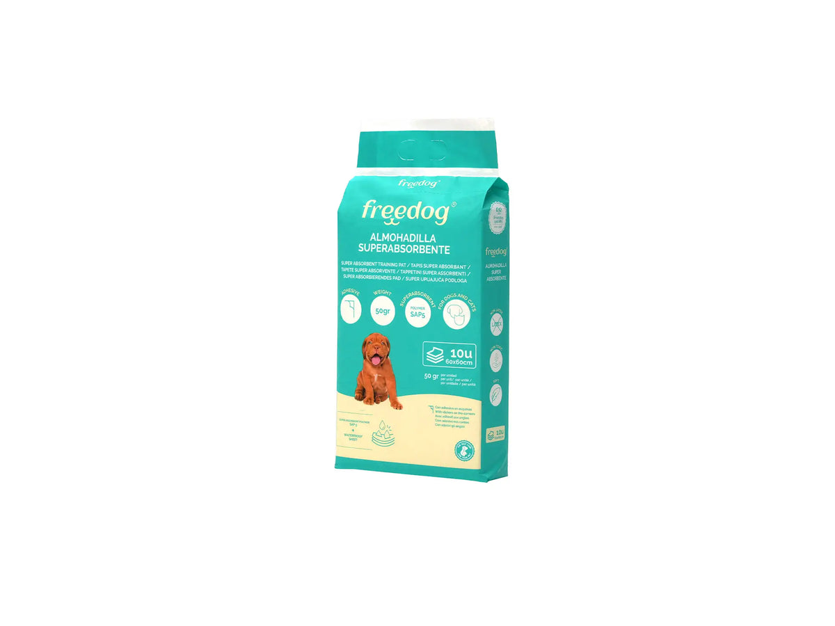 Freedog Super Absorbent Soaker Pad 60 X 60 (10 Einheiten)