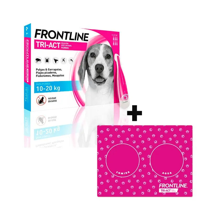 Frontline Tri-Act 10-20Kg, 6 Pipetten