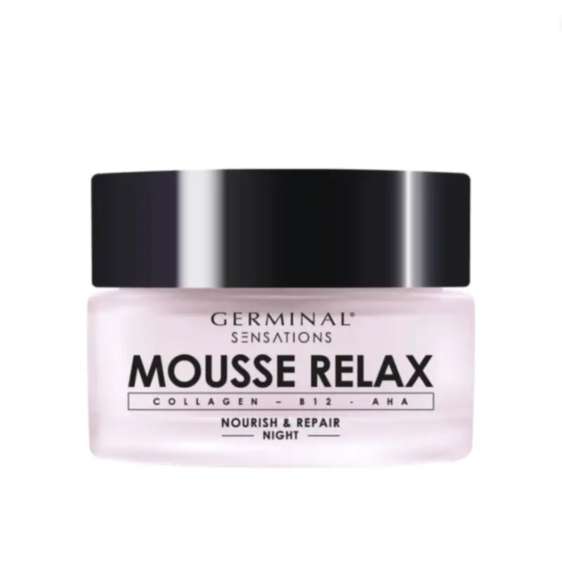 Germinal Sensations Mousse Relax – Nachtcreme mit Kollagen und AHA, 50 ml