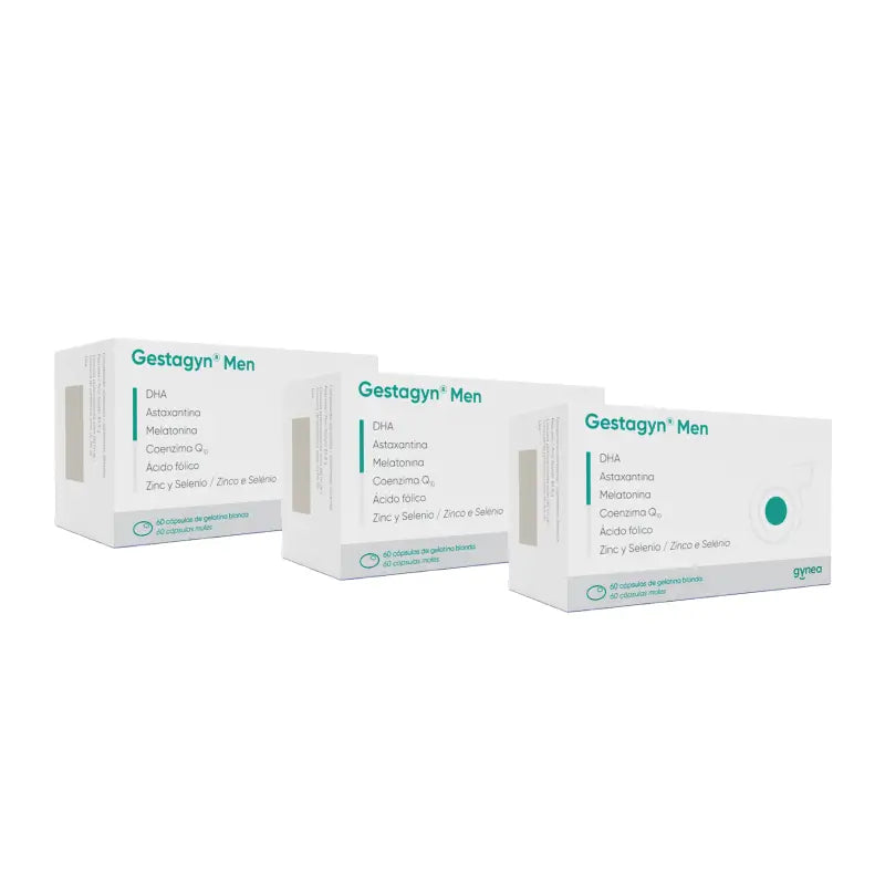 Gestagyn Men Softgel Capsules, Pack 3x60 Capsules