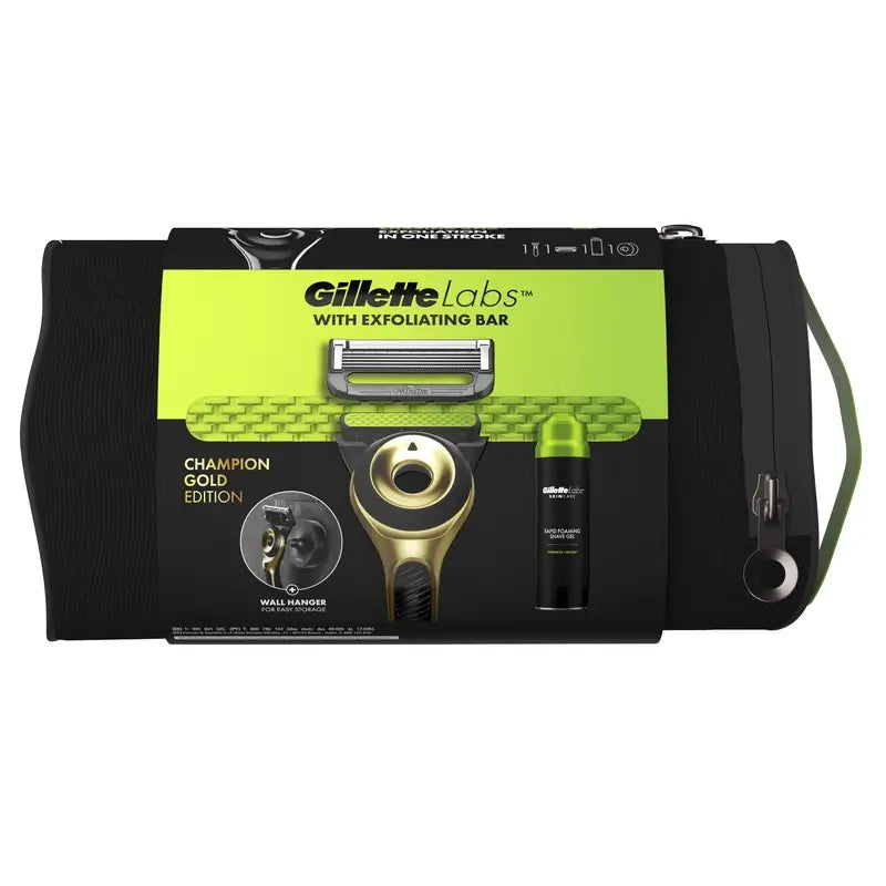 Gillette Labs Geschenkpaket Champion Gold Edition