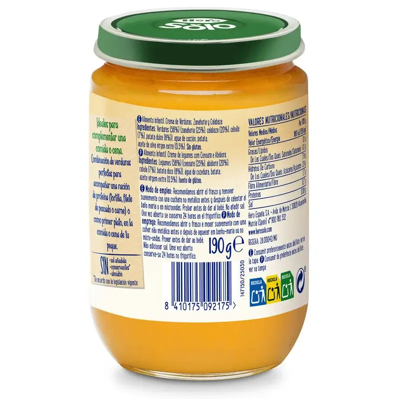 Hero Solo Gemüsecreme-Karotten-Kürbis-Suppe , 190 g