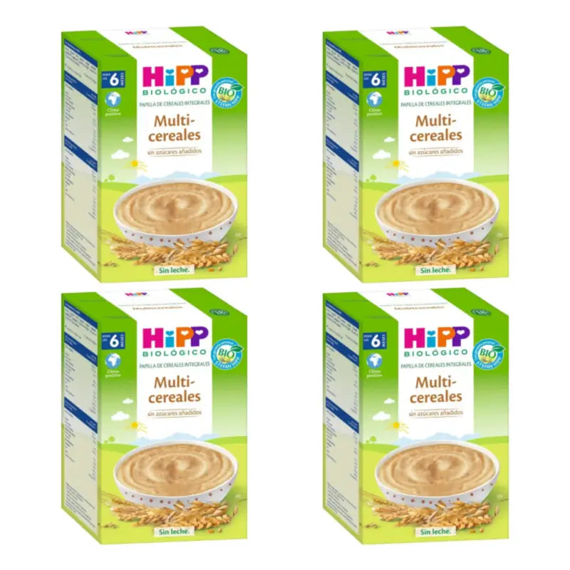 Hipp Bio-Mehrkorn, 4er-Pack à 400 g