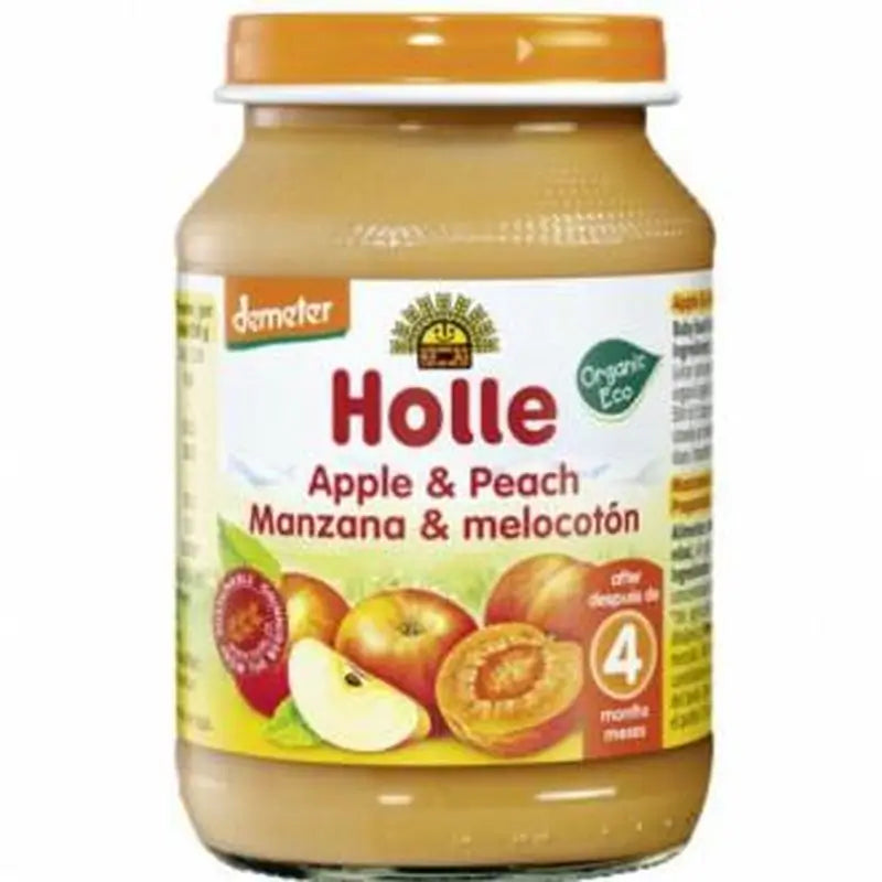Holle Apple & Peach 4Months 190G Demeter