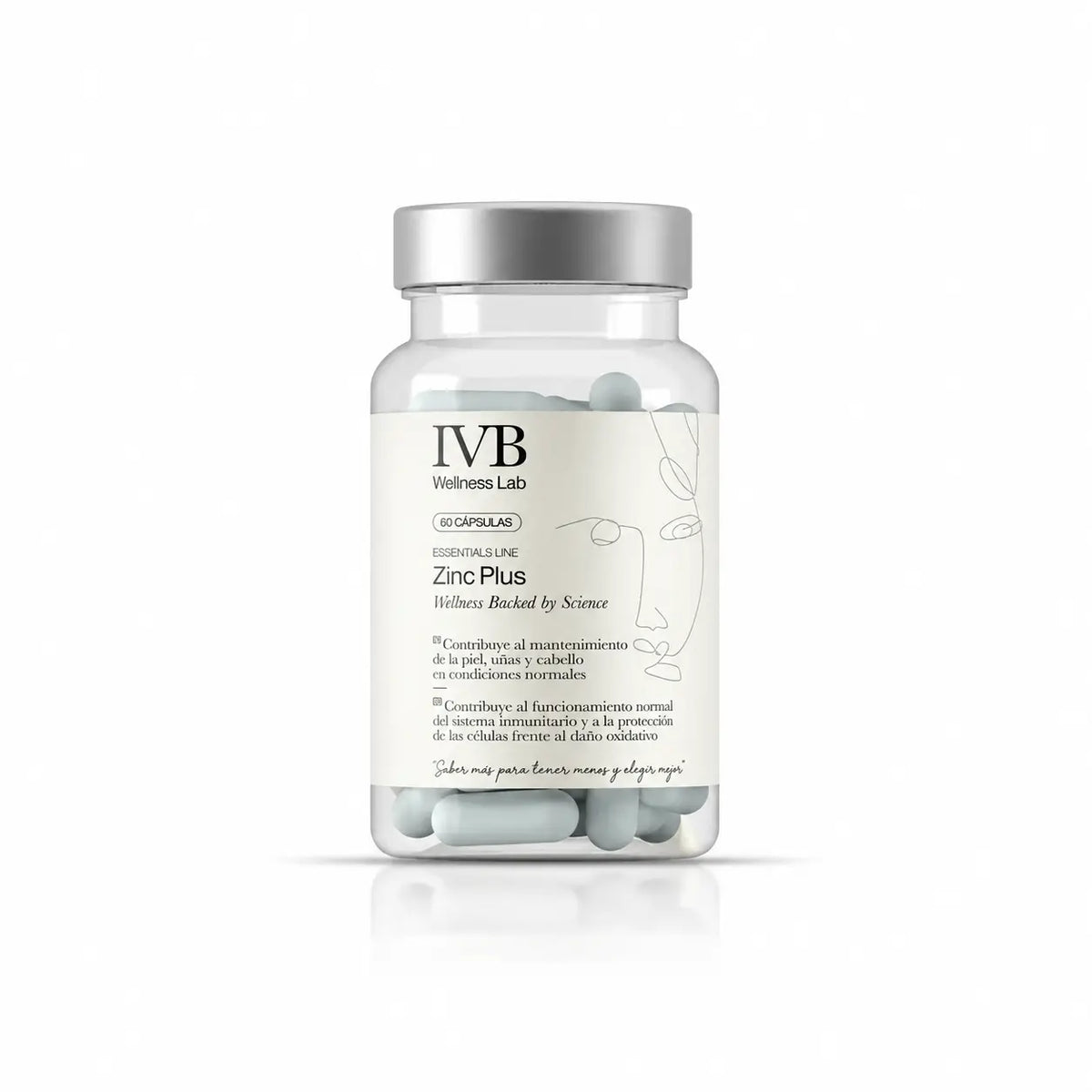 Ivb Wellness Lab Zinc Plus Zinc and Copper Food Supplement, 60 capsules