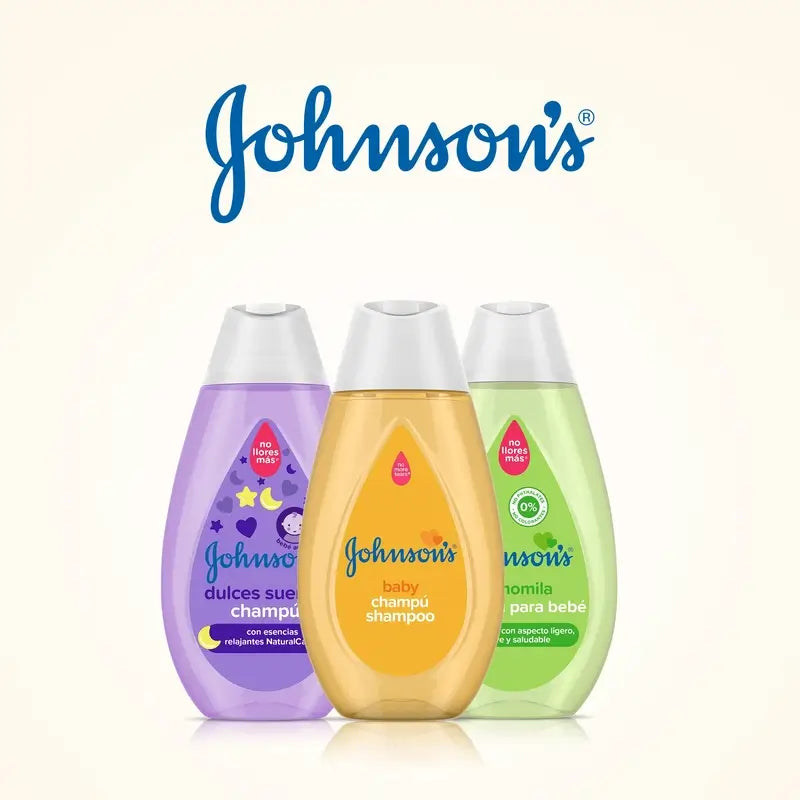Johnson's Baby Classic Gold Shampoo, weiches, glänzendes und gesundes Haar, für die ganze Familie, für den täglichen Gebrauch, 300 ml
