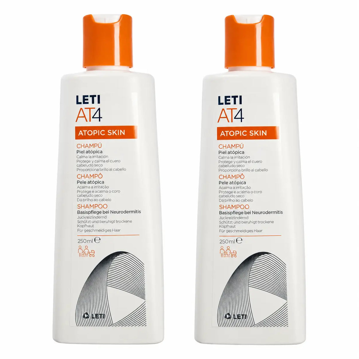 Letiat4 Shampoo, 250 ml Packung 2