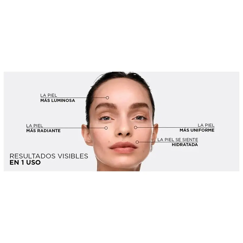 L'Oréal Paris Bright Reveal Anti-Blemish Feuchtigkeitsfluid mit UV-Filter Spf50+ und Niacinamid