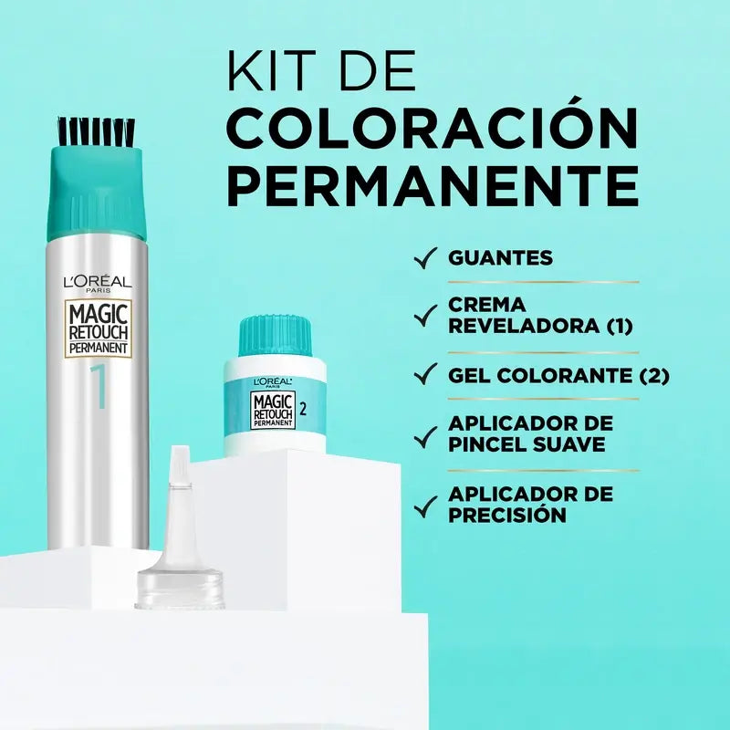 L'Oréal Paris Magic Retouch Permanent – Ansatzkorrektur 4 Dunkelbraun 18 ml