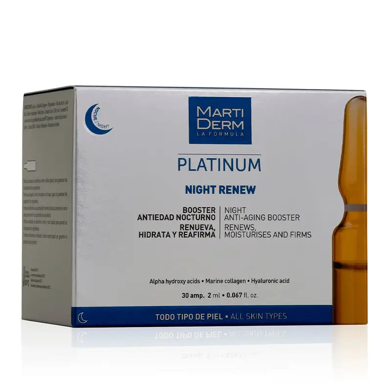 Martiderm Platinum Night Renew 30 Ampullen