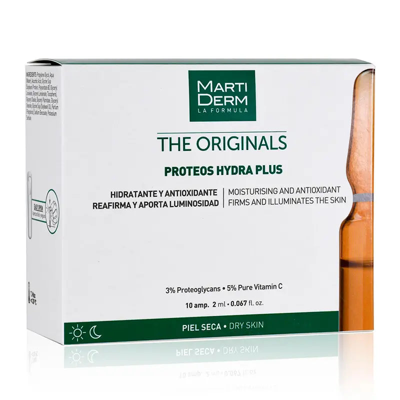 Martiderm Die Originale Proteos Hydra Plus 10 Ampullen x 2 ml