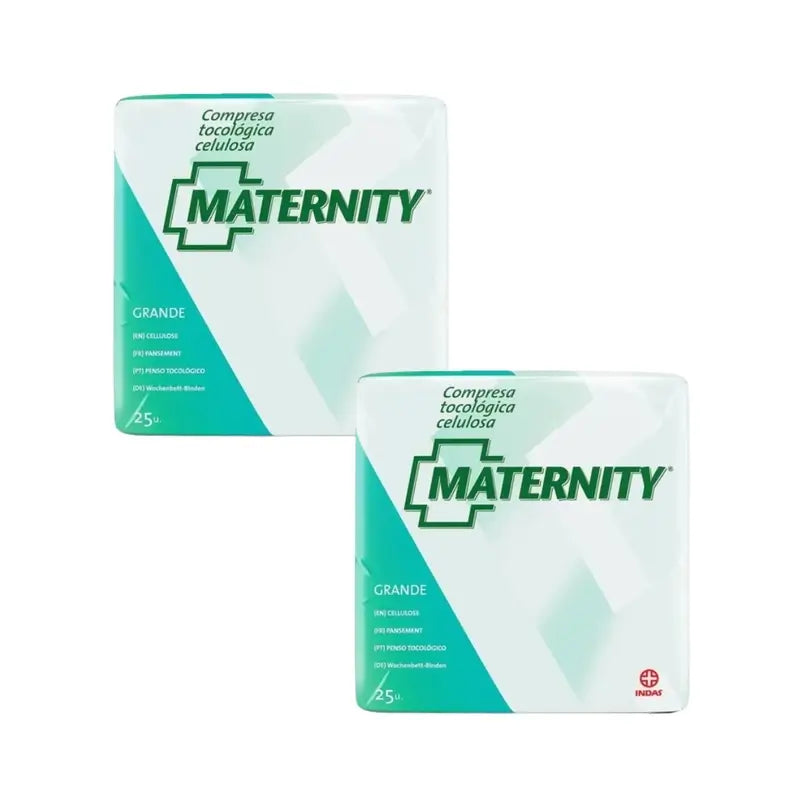 Mutterschaft Tocological Cellulose Pad, 2 x 25 Einheiten