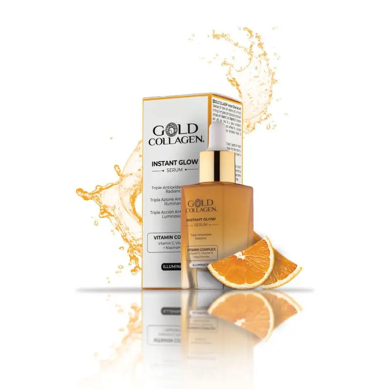 Gold Collagen Instant Glow Serum, 30 ml