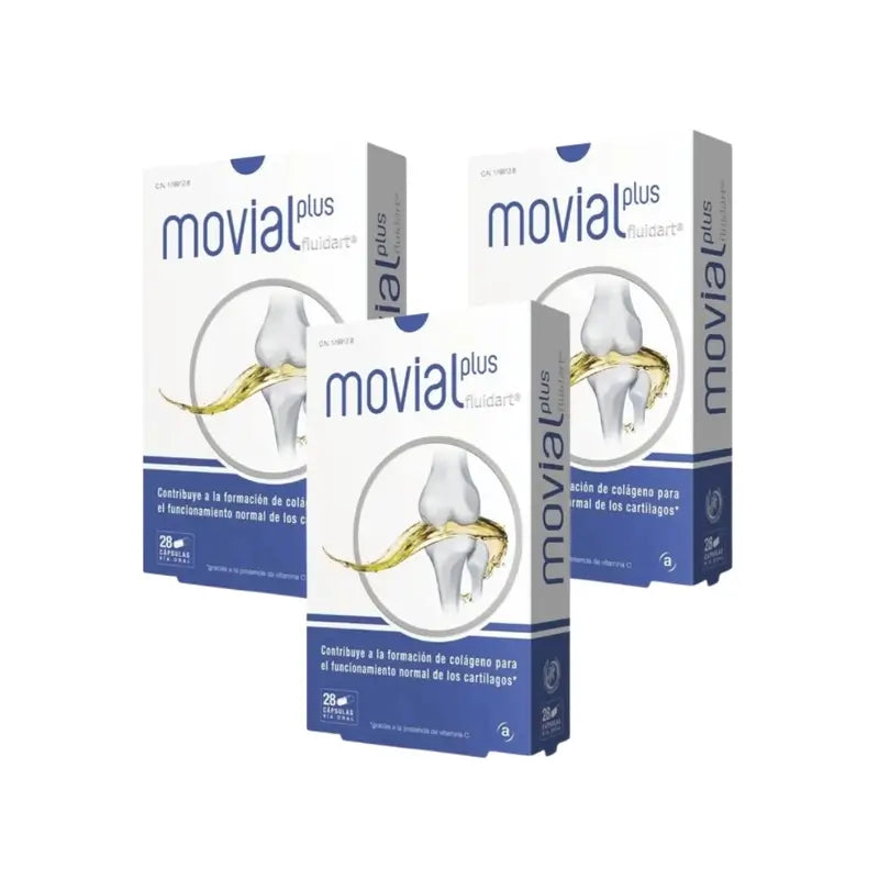 Movial Plus Fluidart Pack 3 x 28 Kapseln