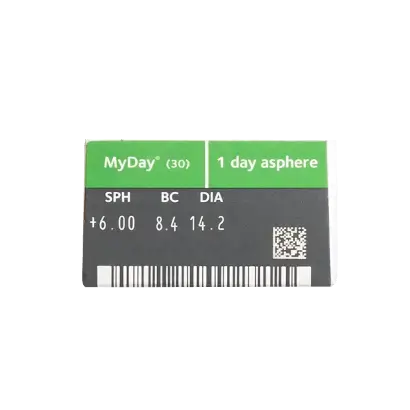 Myday Sphärische Tageslinsen, 30 Stück