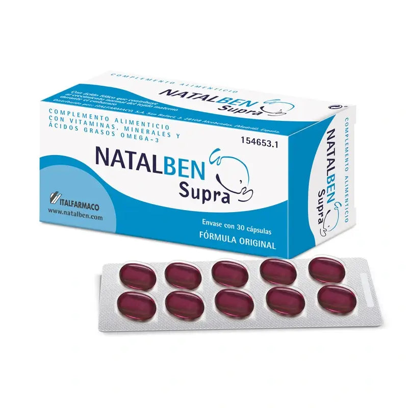 Natalben Supra Nutraceutical , 30 Kapseln