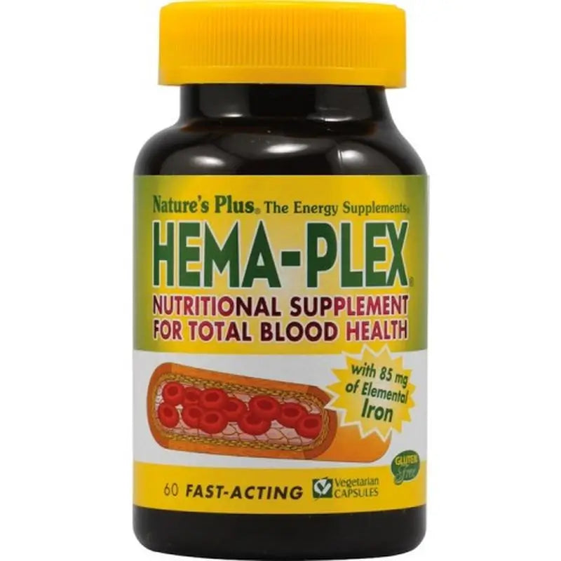 Natures Plus Hema-Plusex Ii, 60 Tablets