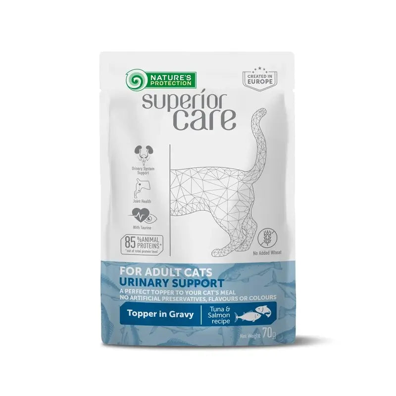 Natures Protection Detox Katze Uri. Adult Alle Rassen Thunfisch Sal. 24X70Gr