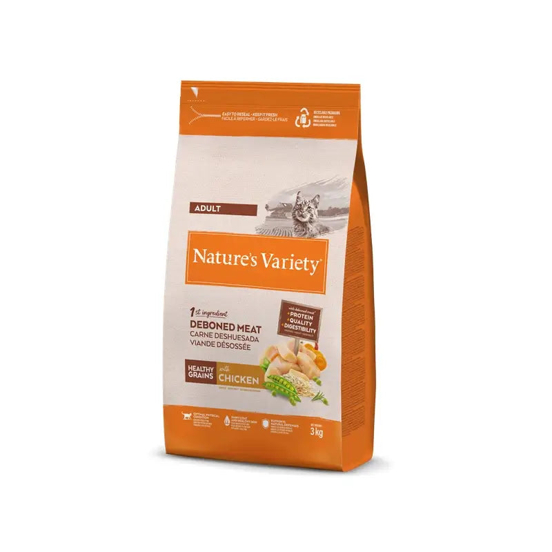 Nature'S Variety Feline Feline Adult Original Huhn 3kg, Katzenfutter