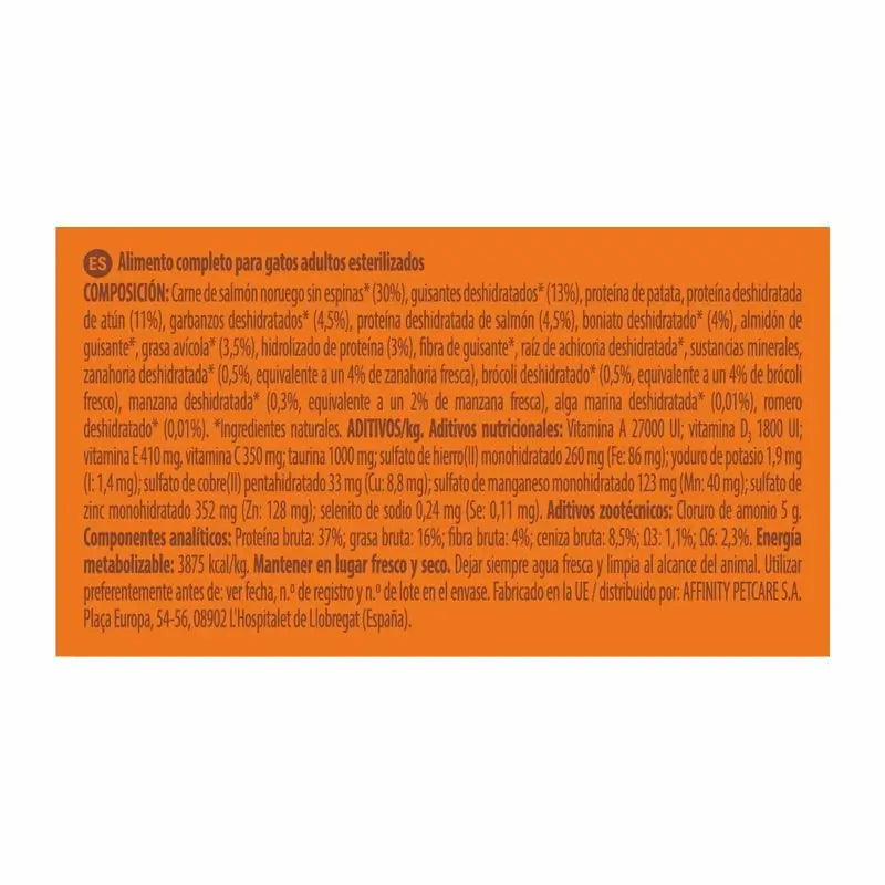 Nature'S Variety Feline Adult Selected Adult Sterilised Salmon 1,25Kg, Katzenfutter