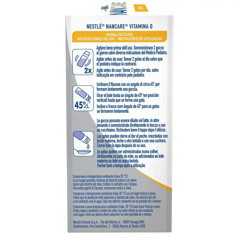 Nestlé Nancare Vitamin D, 10 ml