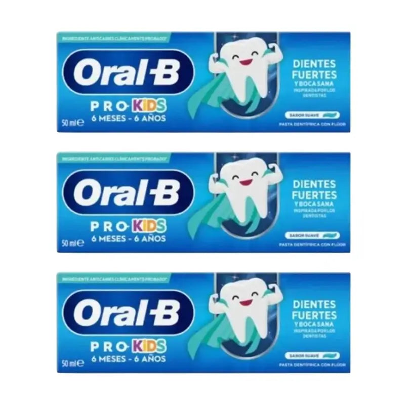 Oral-B Kinderzahnpasta 3X50Ml, +6 Monate