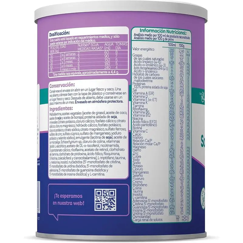 Nutribén Soja-Hydrolysat-Milch, 4 X 400 Gramm