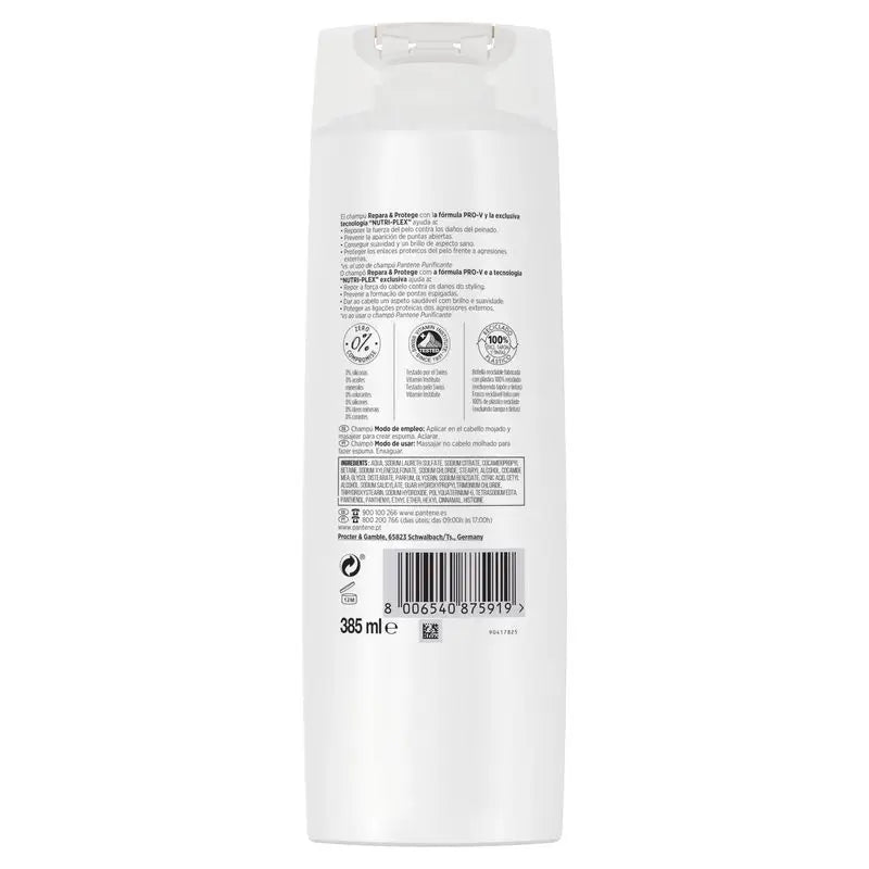 Pantene Nutri Plex Reparatur & Schutz Shampoo 385Ml