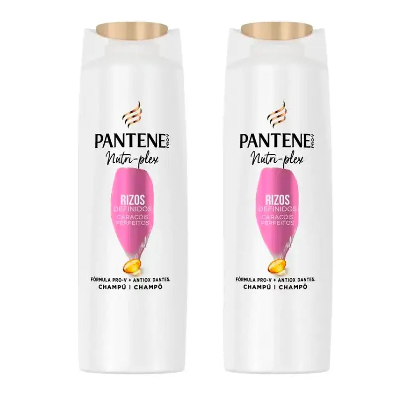 Pantene Nutri Plex Locken Shampoo, Packung 2 x385Ml